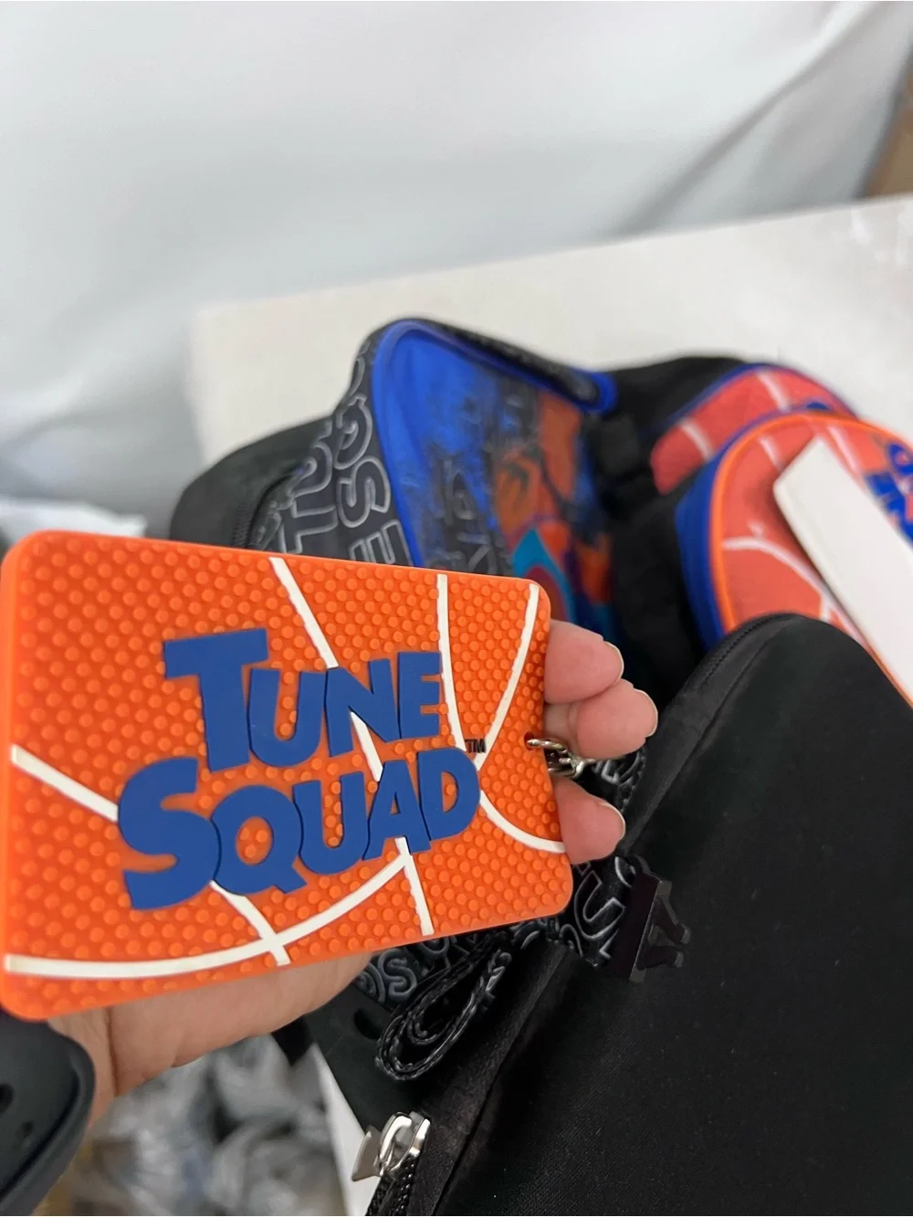 Space Jam Tune Squad Basketball 4 piece set Backpack lunchbag gadget case